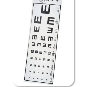 چارت بینایی فومی الماس