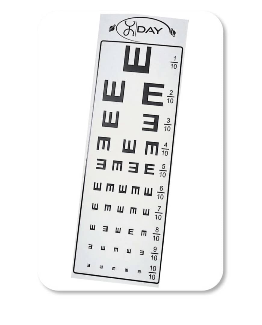 چارت بینایی فومی الماس