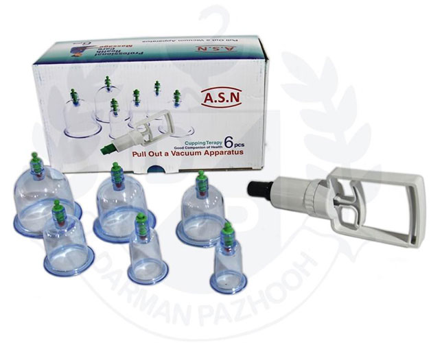 وکیوم حجامت 6 لیوانه برند asn